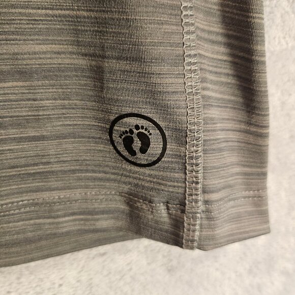 Hang Ten pull over Shirt Mens L Gray Black UPF 50+ Grorpcore outdoor surfer hike - Picture 4 of 12